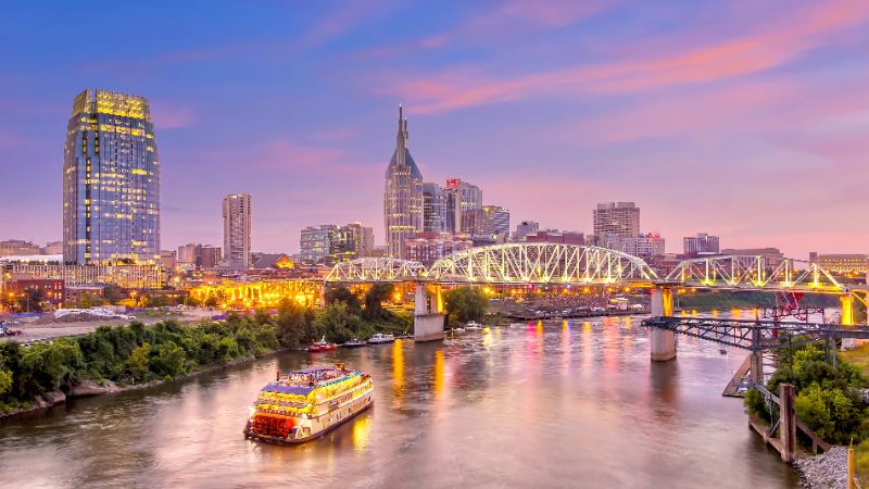 Nashville Branch skyline and local staffing market